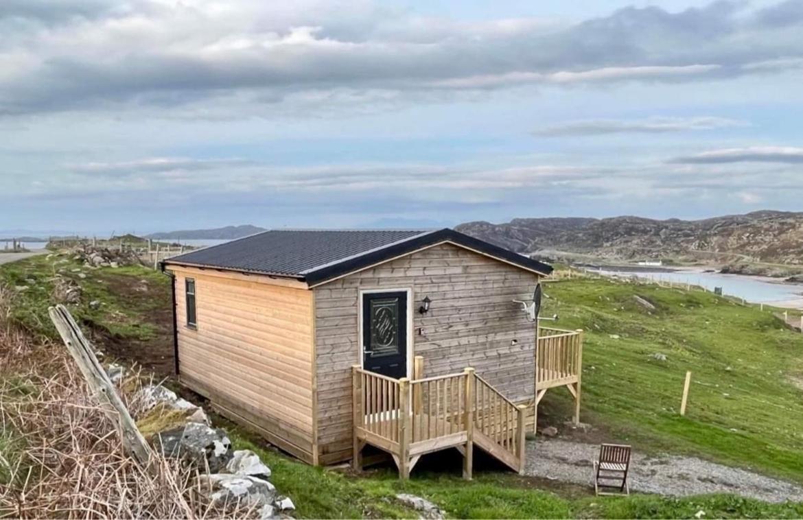 Sea View Cabin Clashnessie Luaran gambar